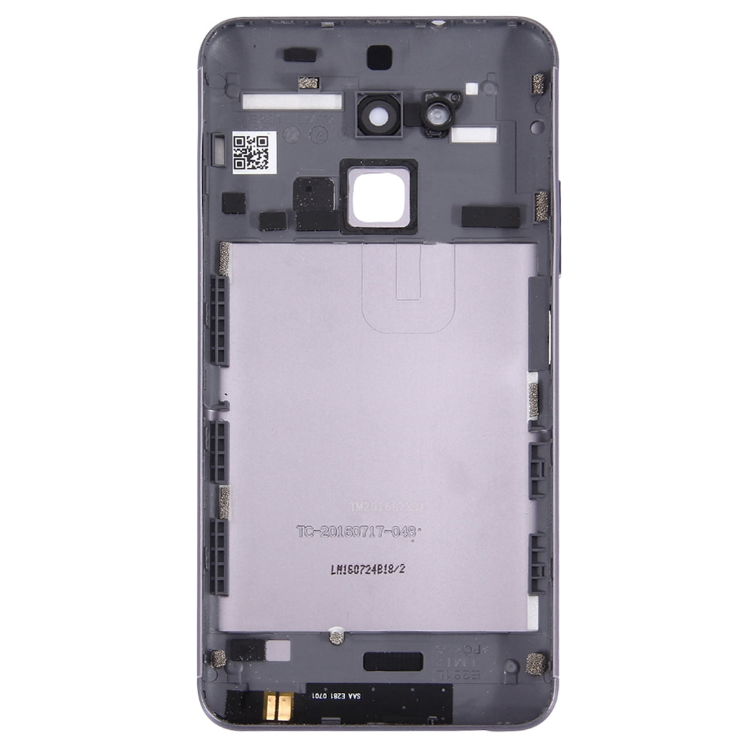 Aluminium-Alloy-Back-Battery-Cover-for-ASUS-ZenFone-3-Max-/-ZC520TL(Black)
