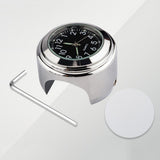 Aluminum-Alloy-Plating-Motorcycle-Handlebar-Clock(Silver-Shell-Black-Background)
