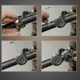 Aluminum-Alloy-Plating-Motorcycle-Handlebar-Clock(Silver-Shell-Black-Background)