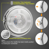 Aluminum-Alloy-Plating-Motorcycle-Handlebar-Clock(Silver-Shell-White-Background)