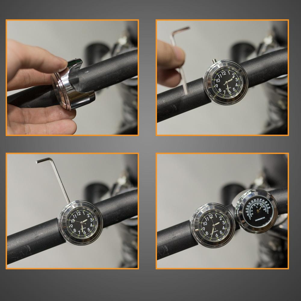 Aluminum-Alloy-Plating-Motorcycle-Handlebar-Clock(Silver-Shell-White-Background)