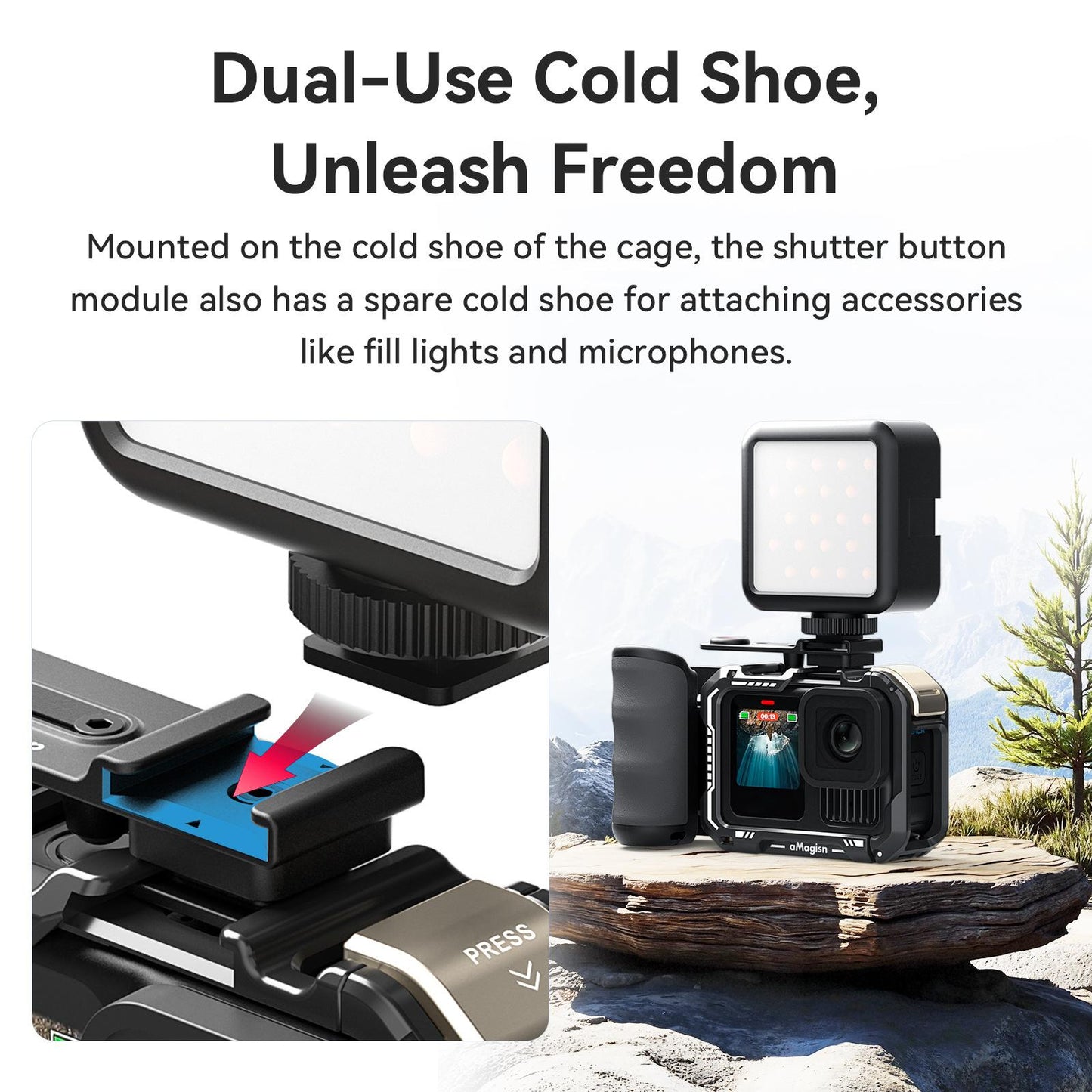aMagisn-Xplorer-Grip-Kit-Street-Vlogging-Handle-For-Insta360,-DJI-Action,-and-GoPro-Hero-Series-Action-Cameras