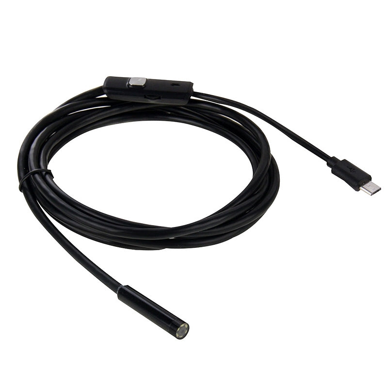 AN97-Waterproof-Micro-USB-Endoscope-Snake-Tube-Inspection-Camera-for-Parts-of-OTG-Function-Android-Mobile-Phone,-with-6-LEDs,-Lens-Diameter:8mm(Length:-1m)