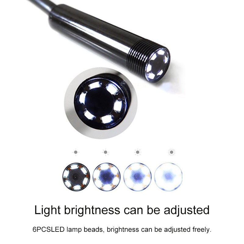 AN97-Waterproof-Micro-USB-Endoscope-Snake-Tube-Inspection-Camera-for-Parts-of-OTG-Function-Android-Mobile-Phone,-with-6-LEDs,-Lens-Diameter:8mm(Length:-1m)