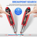 VD700-2pcs-Sound-and-Light-Alarm-Non-contact-Digital-Display-Sensor-Multi-function-Test-Pen(Black-Yellow)