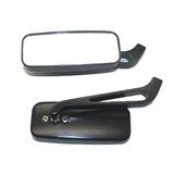 Anti-glare-Square-Aluminum-Motorcycle-Modified-Rearview-Mirror,-White-Mirror