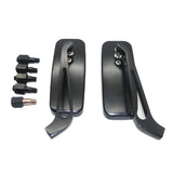 Anti-glare-Square-Aluminum-Motorcycle-Modified-Rearview-Mirror,-White-Mirror
