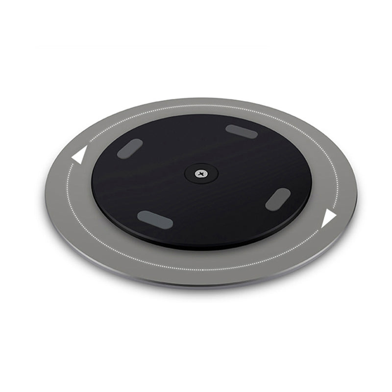 AP-5M-iMac-Computer-Monitor-Aluminum-Alloy-Base-360-Degree-Rotatable-Chassis-Support-Holder-(Silver)