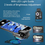 APEXEL-APL-MS002BK-200X-HD-Universal-Portable-Mobile-Phone-Microscope-with-LED-Light-(Black)