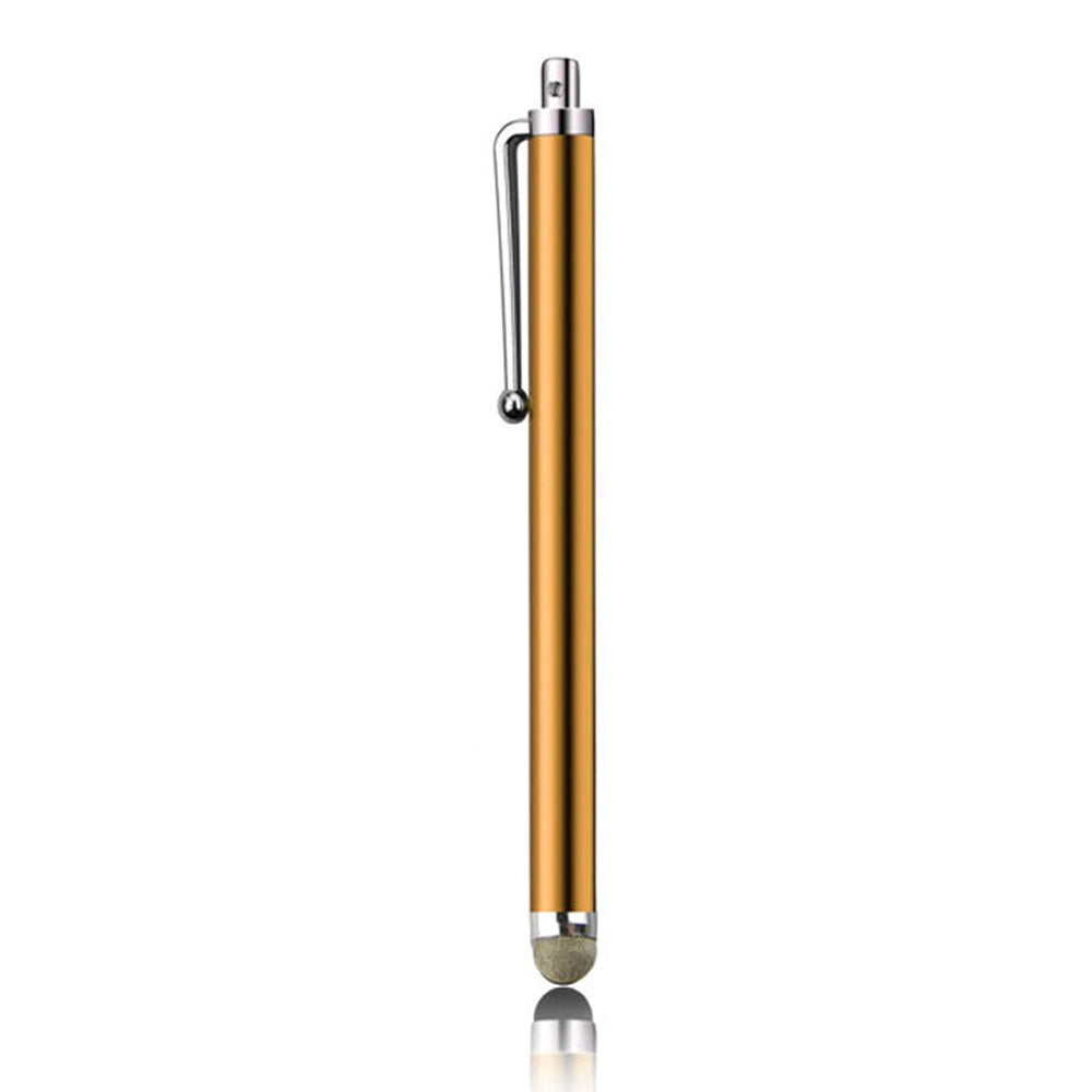 AT-19-Silver-Fiber-Pen-Tip-Stylus-Capacitive-Pen-Mobile-Phone-Tablet-Universal-Touch-Pen(Gold)