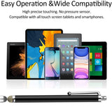AT-19-Silver-Fiber-Pen-Tip-Stylus-Capacitive-Pen-Mobile-Phone-Tablet-Universal-Touch-Pen(Gold)