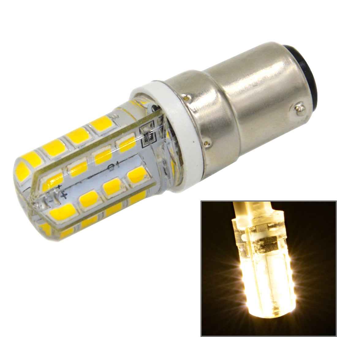B15-3.5W-240LM-Silicone-Corn-Light-Bulb,-Warm-White,-AC-220V