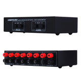 B822-Passive-Speaker-Switch-2-Channel-Power-Amplifier-Audio-Switch-Loudspeaker,-2-Input-and-2-Output(Black)