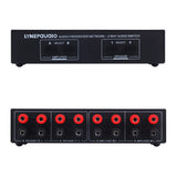 B822-Passive-Speaker-Switch-2-Channel-Power-Amplifier-Audio-Switch-Loudspeaker,-2-Input-and-2-Output(Black)