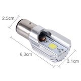 BA20D-5W-400lm-6000K-COB-LEDs-Motorcycle-Headlight-Lamp,-DC-9-80V(White-Light)
