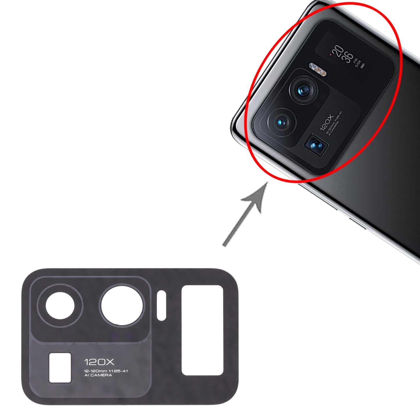 Back-Camera-Lens-for-Xiaomi-Mi-11-Ultra-M2102K1G,-M2102K1C