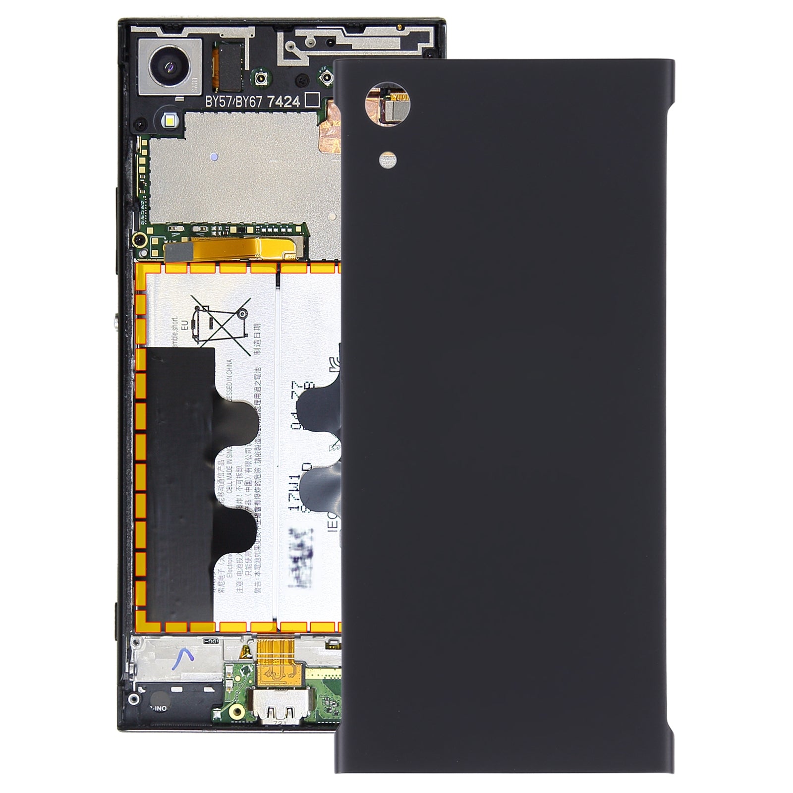 Battery-Back-Cover-for-Sony-Xperia-XA1(Black)