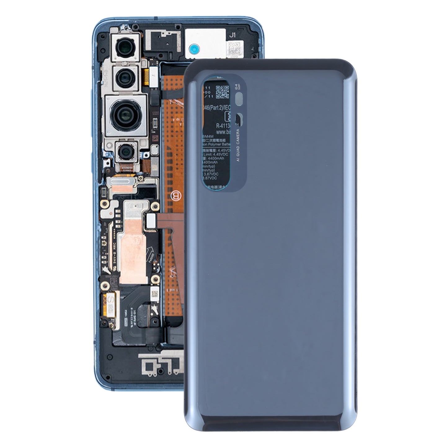 Battery-Back-Cover-for-Xiaomi-Mi-Note-10-Lite(Black)