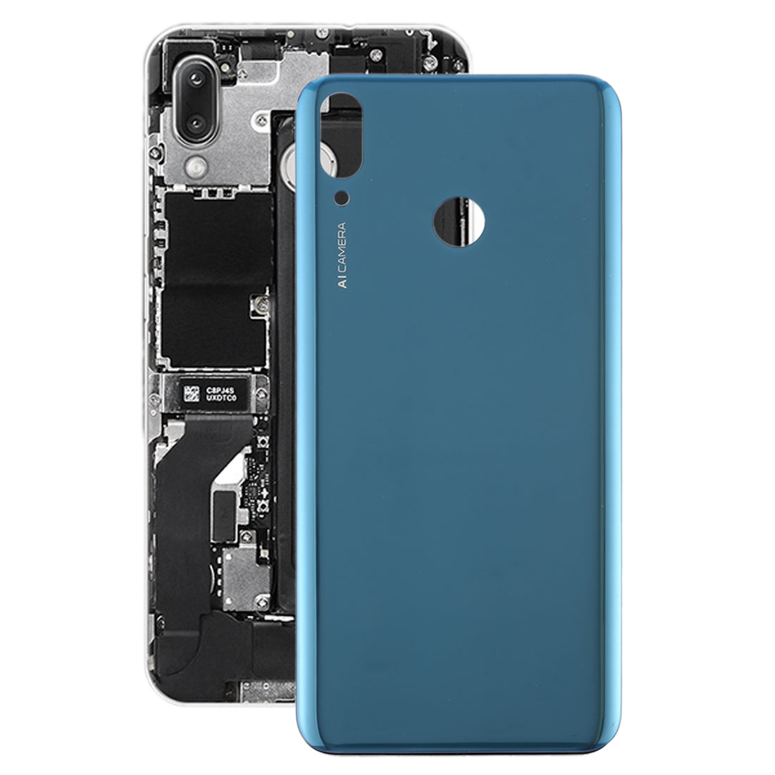 Battery-Back-Cover-for-Huawei-Y9-(2019)(Blue)