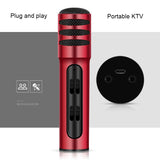 BGN-C7-Condenser-Microphone-Dual-Mobile-Phone-Karaoke-Live-Singing-Microphone-Built-in-Sound-Card(Red)