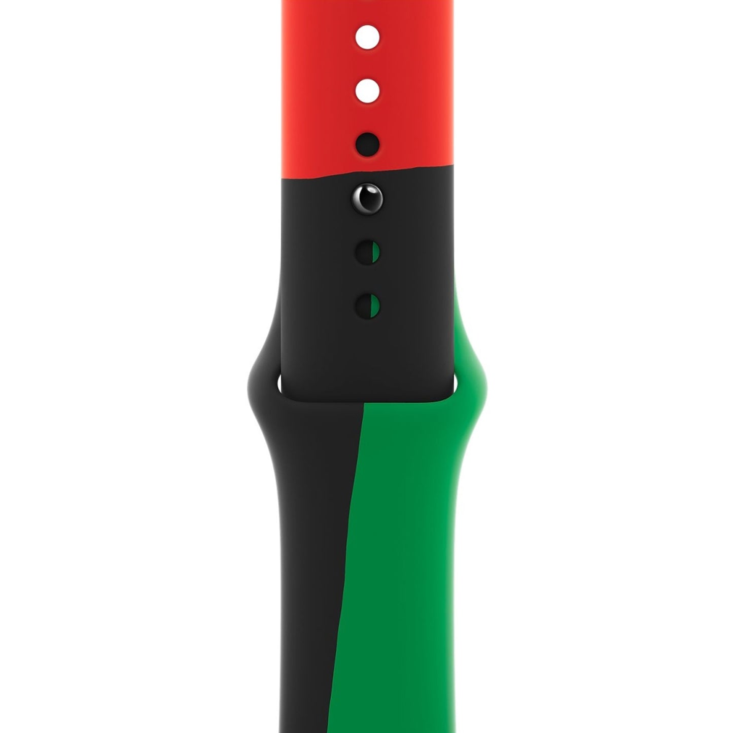Black-Unity-Silicone-Sports-Watch-Band-For-Apple-Watch-Ultra-49mm&Watch-Ultra-2-49mm-/-Series-9&8&7-45mm-/-SE-3&SE-2&6&SE&5&4-44mm-/-3&2&1-42mm
