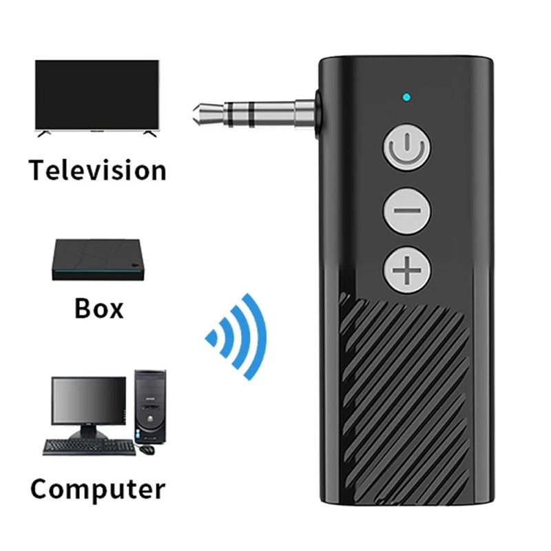 Bluetooth-5.3-Car-TF-Playback-AUX-Receiver-Transmitter