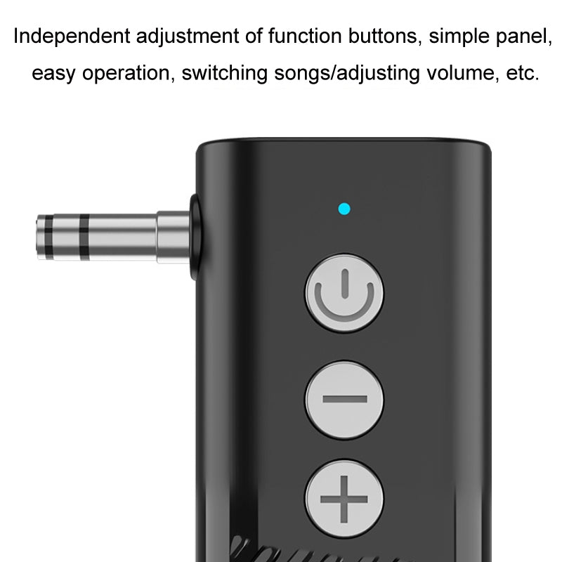 Bluetooth-5.3-Car-TF-Playback-AUX-Receiver-Transmitter