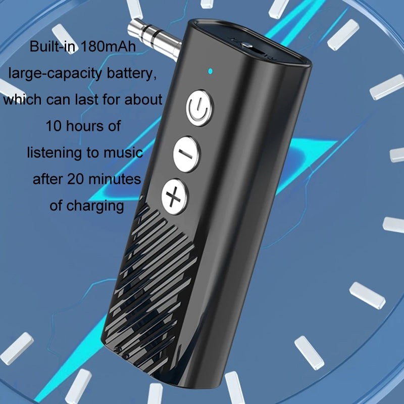 Bluetooth-5.3-Car-TF-Playback-AUX-Receiver-Transmitter