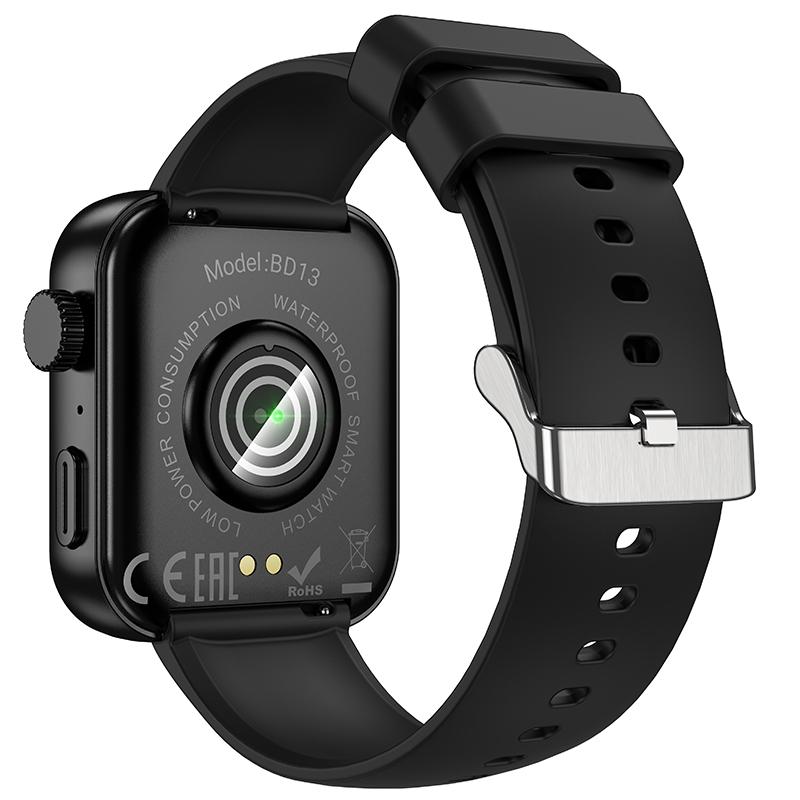 BOROFONE-BD13-Smart-Sports-Watch,-1.83-inch-Screen,-Support-BT-Call(Silver)
