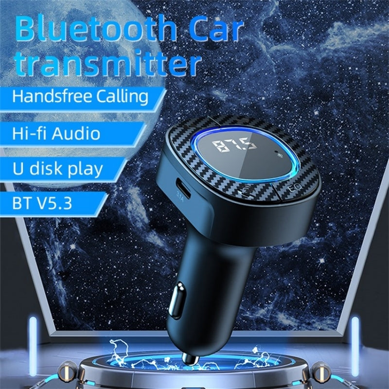 USB-C-and-USB-Car-Charger-Adapter-with-Bluetooth-FM-Transmitter