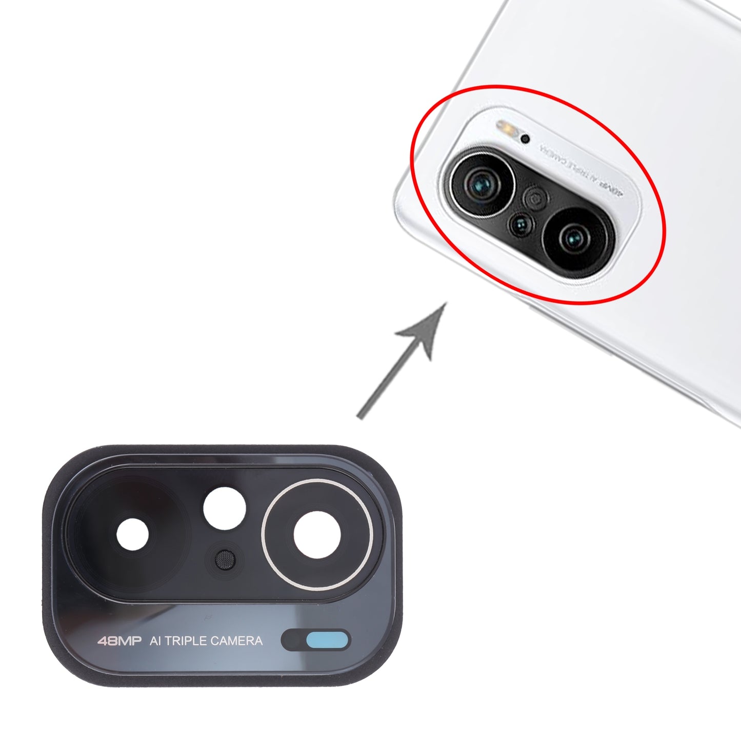 Camera-Lens-Cover-for-Xiaomi-Mi-11X-M2012K11AI-(Black)