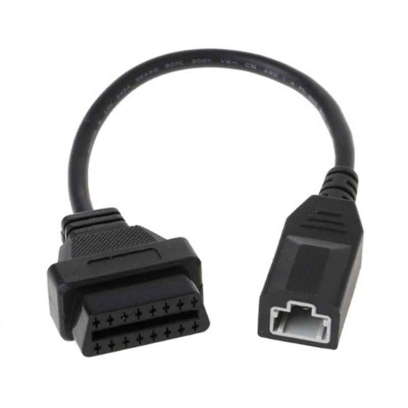 Car-3-Pin-to-16-Pin-OBD-Cable-for-Honda,-Cable-Length:-40cm