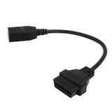 Car-3-Pin-to-16-Pin-OBD-Cable-for-Honda,-Cable-Length:-40cm