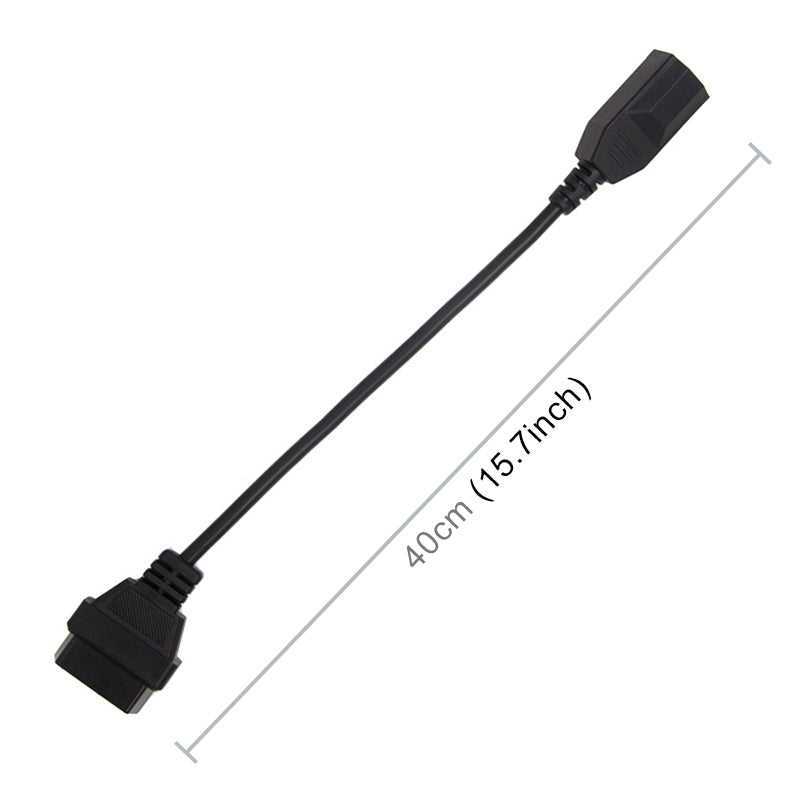 Car-3-Pin-to-16-Pin-OBD-Cable-for-Honda,-Cable-Length:-40cm