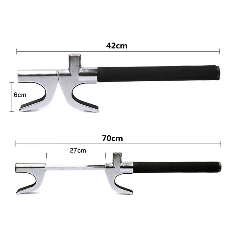 Car-Adjustable-Telescopic-U-Shape-Steering-Wheel-Lock-Anti-theft