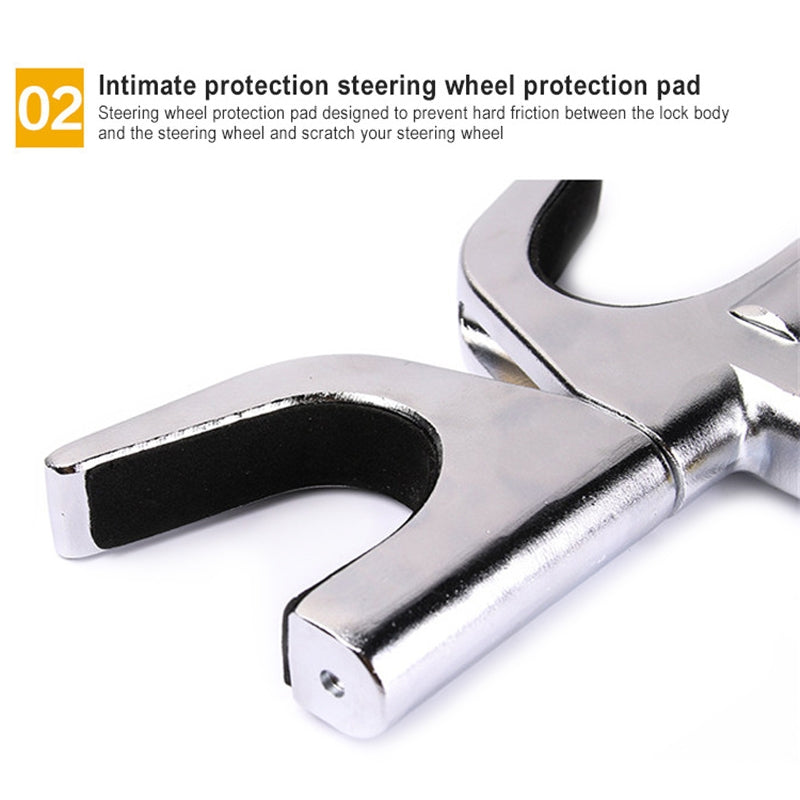 Car-Adjustable-Telescopic-U-Shape-Steering-Wheel-Lock-Anti-theft