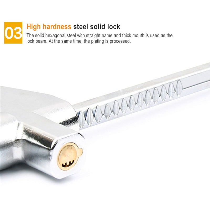 Car-Adjustable-Telescopic-U-Shape-Steering-Wheel-Lock-Anti-theft