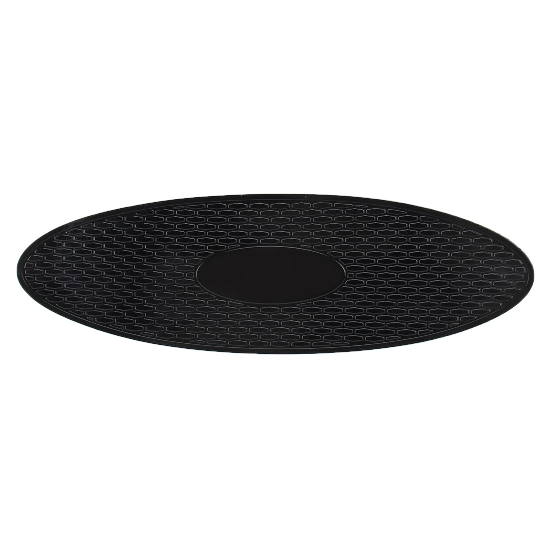 Car-Auto-Oval-Soft-Rubber-Dashboard-Anti-slip-Pad-Mat-for-Phone-/-GPS/-MP4/-MP3,-Size:-30*9.5cm