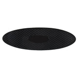 Car-Auto-Oval-Soft-Rubber-Dashboard-Anti-slip-Pad-Mat-for-Phone-/-GPS/-MP4/-MP3,-Size:-30*9.5cm
