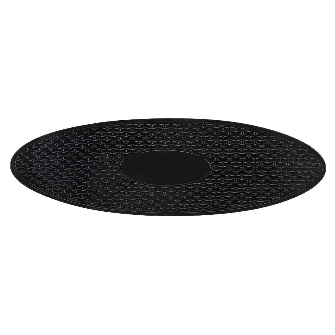 Car-Auto-Oval-Soft-Rubber-Dashboard-Anti-slip-Pad-Mat-for-Phone-/-GPS/-MP4/-MP3,-Size:-30*9.5cm