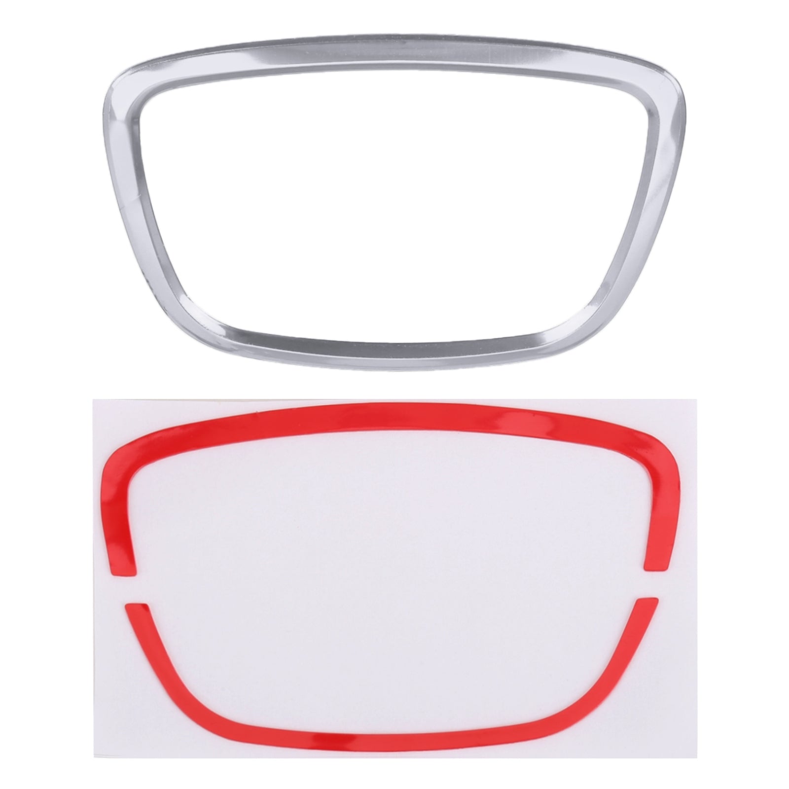 Car-Auto-Steering-Wheel-Ring-Cover-Trim-Sticker-Decoration-for-Audi-(Silver)