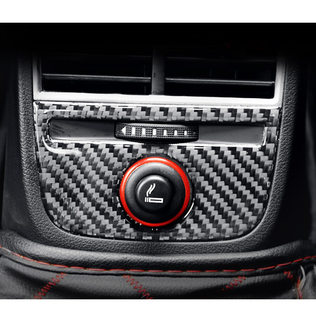 Car-Carbon-Fiber-Rear-Air-Outlet-Decorative-Panel-for-Audi-A3-2014-2018