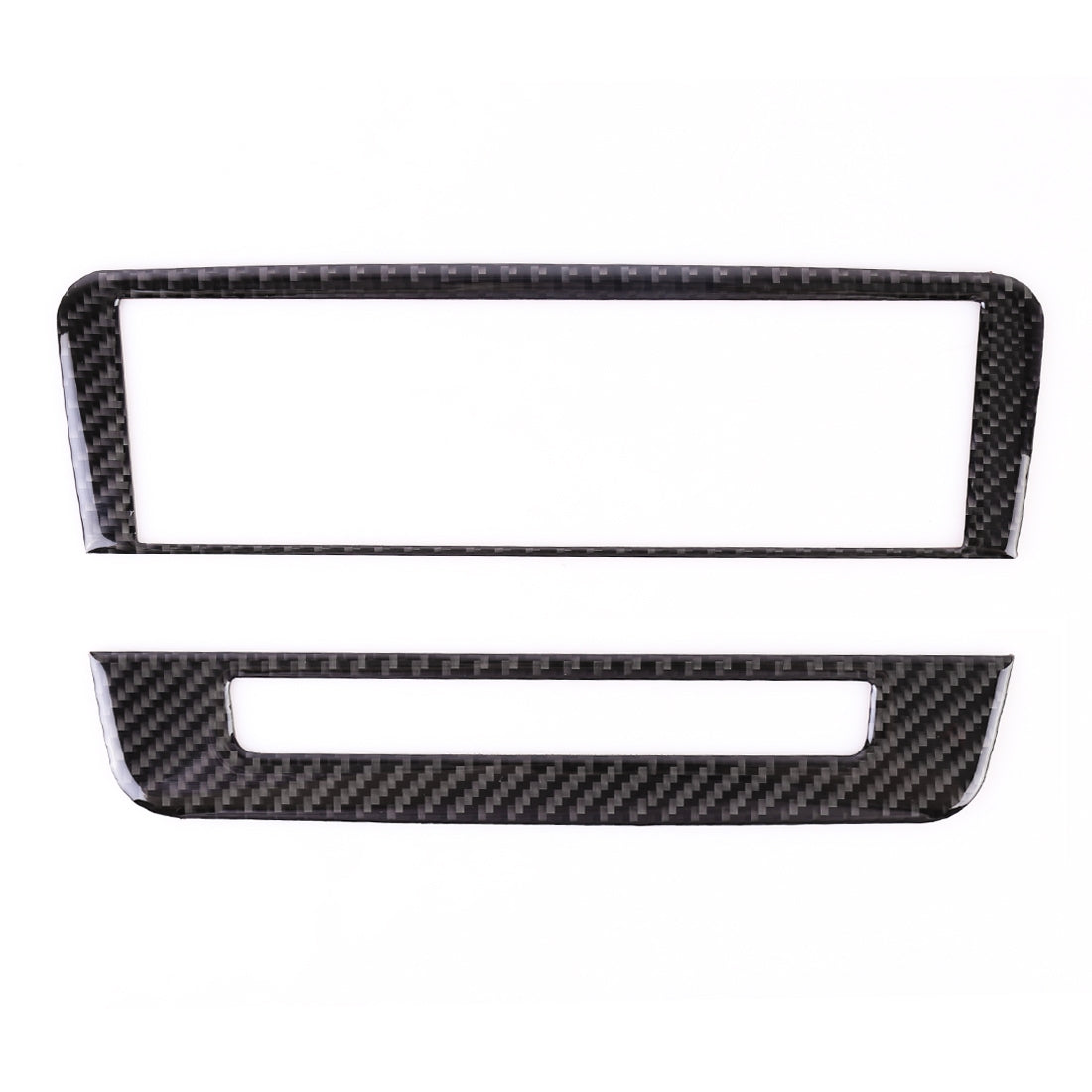 Car-Carbon-Fiber-CD-Panel-Decorative-Sticker-for-Mercedes-Benz-GLA-2015-2018