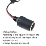 Car-Cigarette-Lighter-Female-Socket-With-20A-Fuse-Tube,-Cable-Length:-30cm