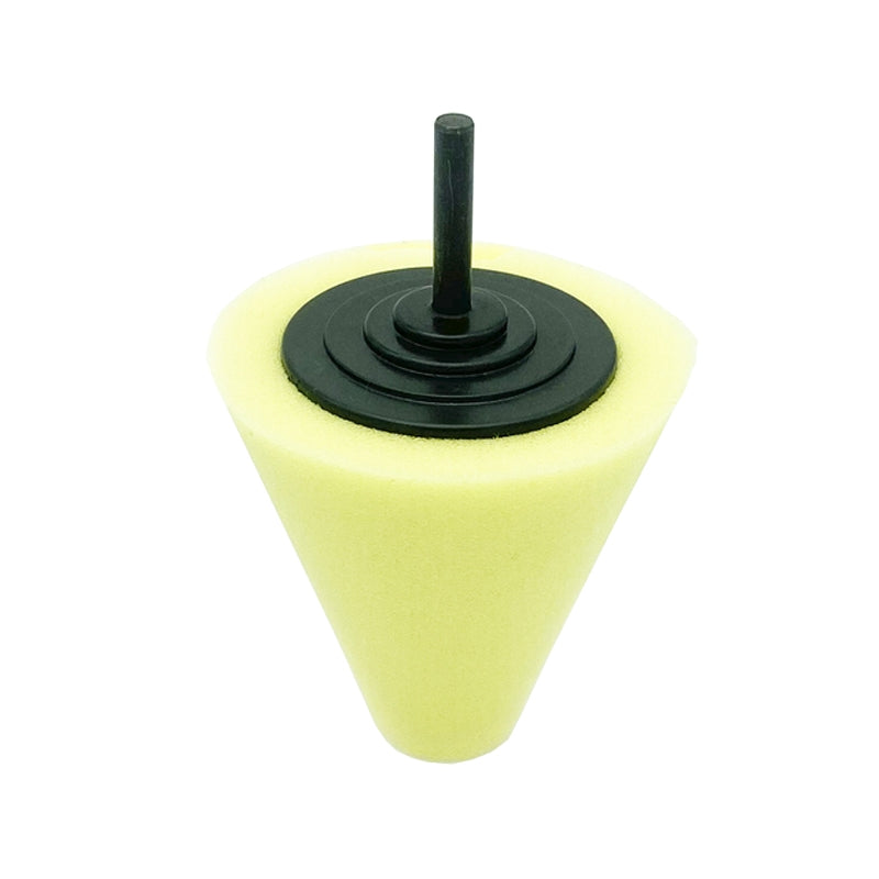 Car-Cone-3-inch-Polishing-Sponge-Waxing-Sponge-Wheel(Yellow)