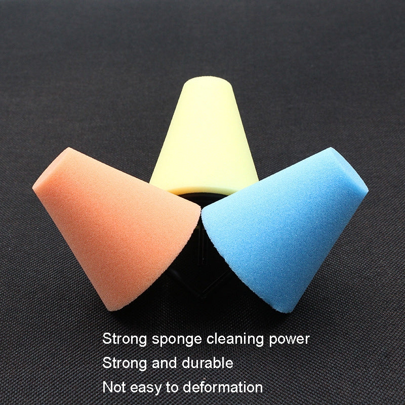 Car-Cone-3-inch-Polishing-Sponge-Waxing-Sponge-Wheel(Yellow)