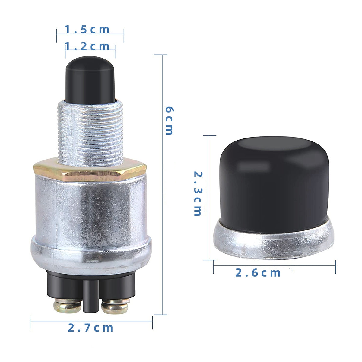Car-Engine-One-Key-Start-Ignition-Switch-12V-Waterproof-Horn-Switch