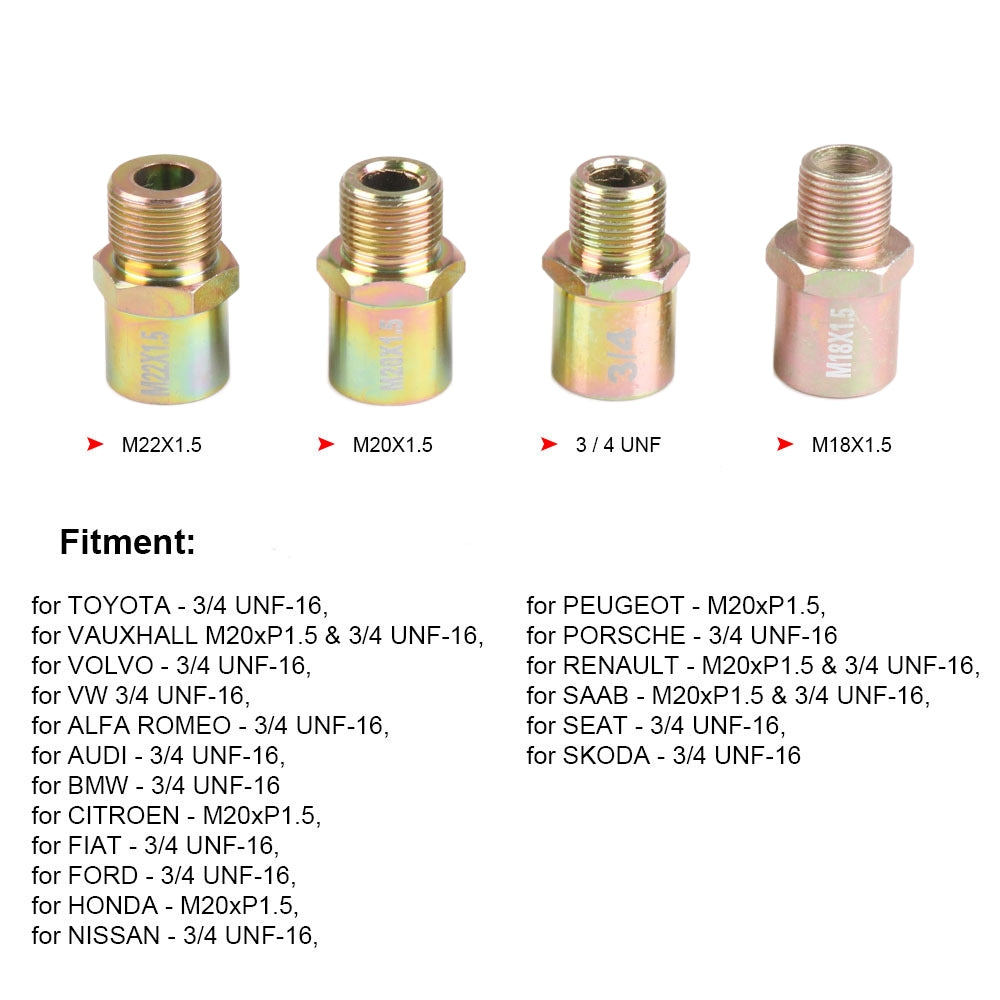 Car-Modification-Oil-Temperature-and-Oil-Pressure-Gauge-Adapter-(Silver)
