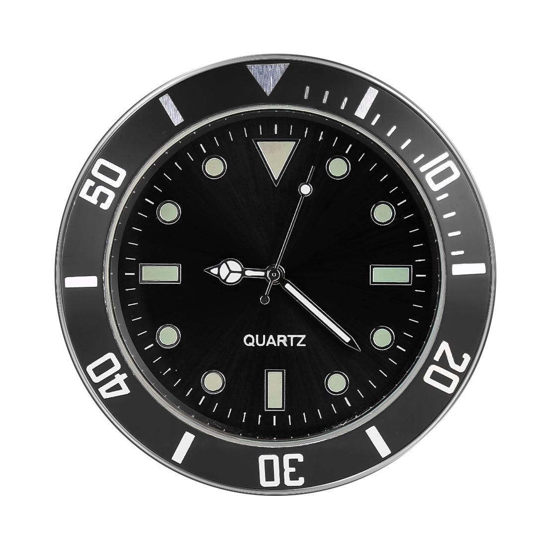Car-Paste-Clock-Car-Luminous-Watch(Black)