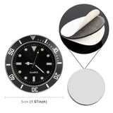Car-Paste-Clock-Car-Luminous-Watch(Black)